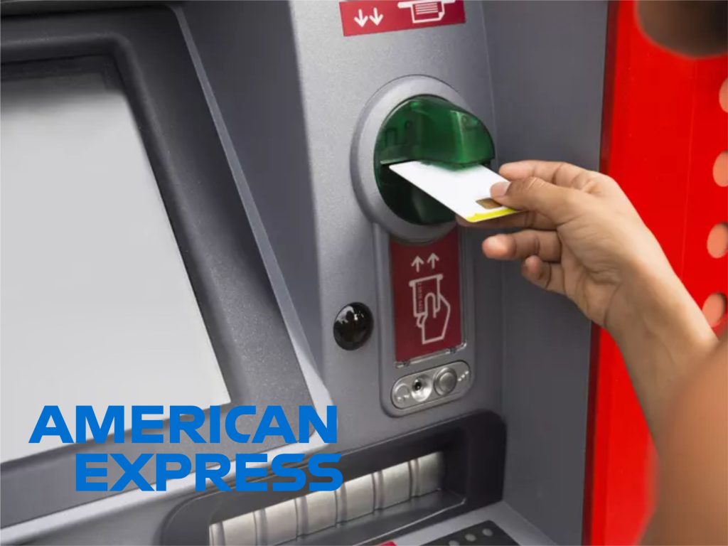American Express Cash Withdrawal at ATM